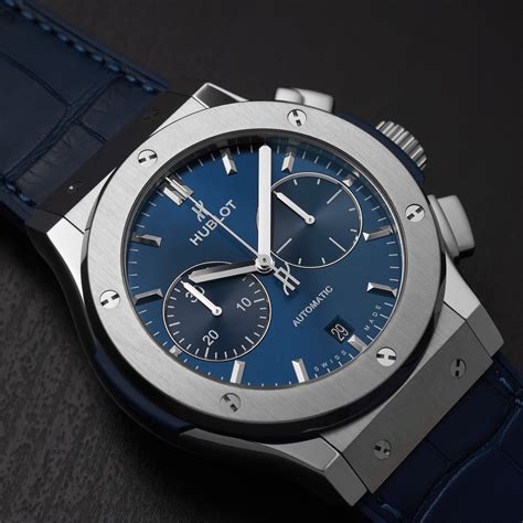 hublot blue strap watch|Hublot straps for sale.